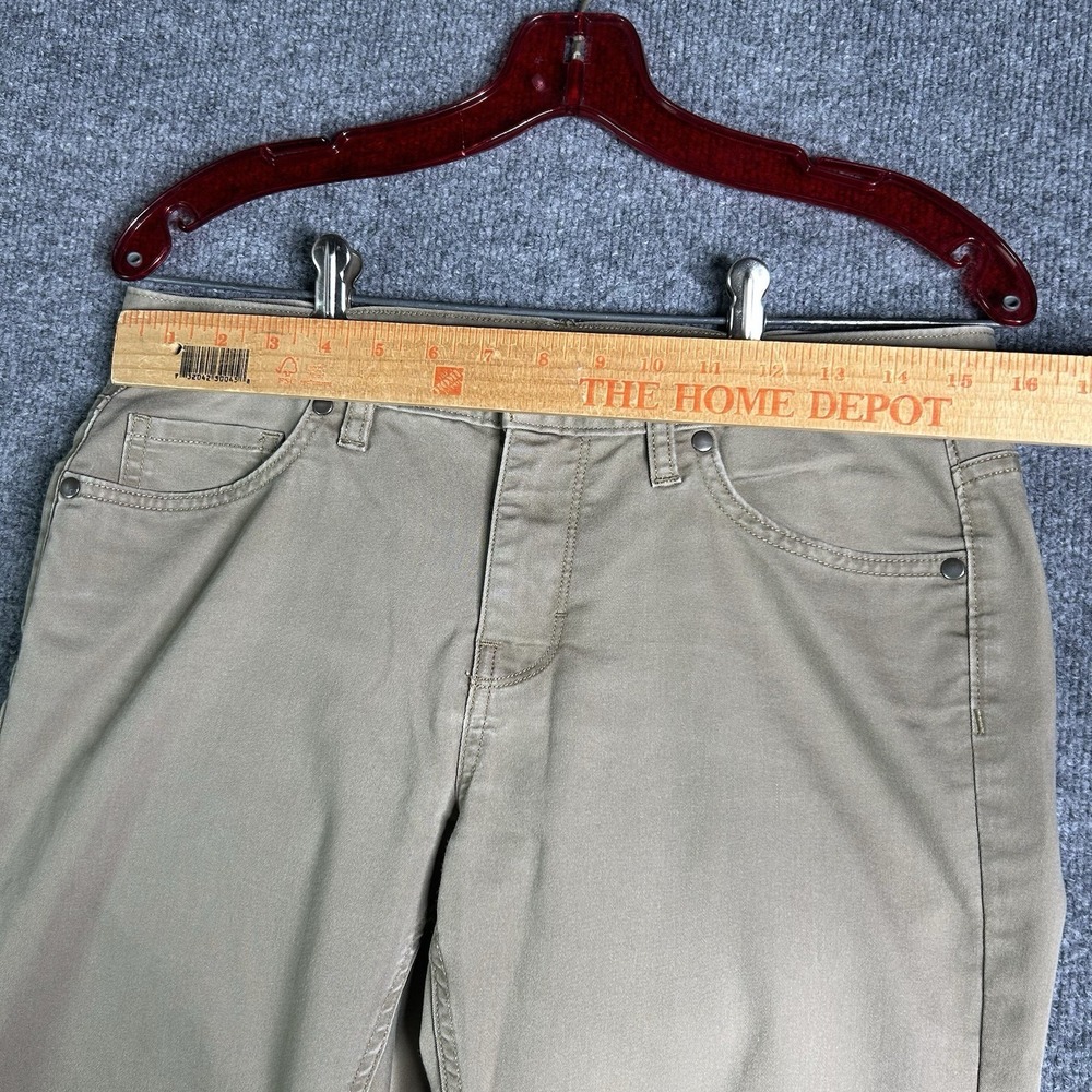 Patagonia Worn Wear Womens Khaki Pants Size 8 Hiking Outdoor Organic Cotton - Picture 5 of 10